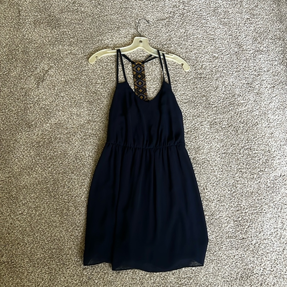 Navy blue dress